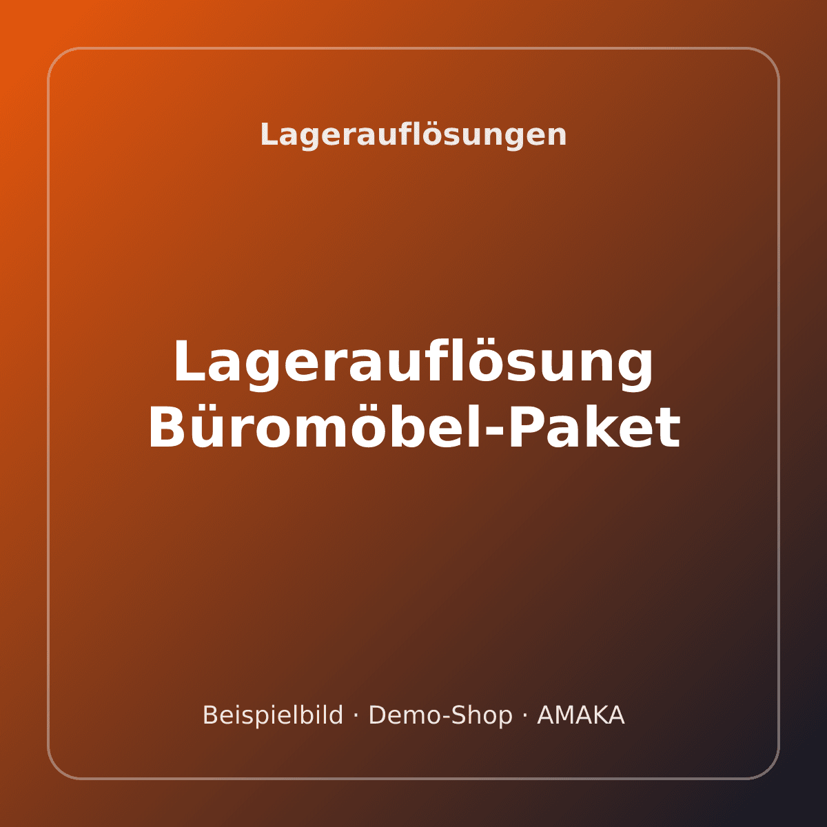 Lagerauflösung Büromöbel-Paket – Bild 1