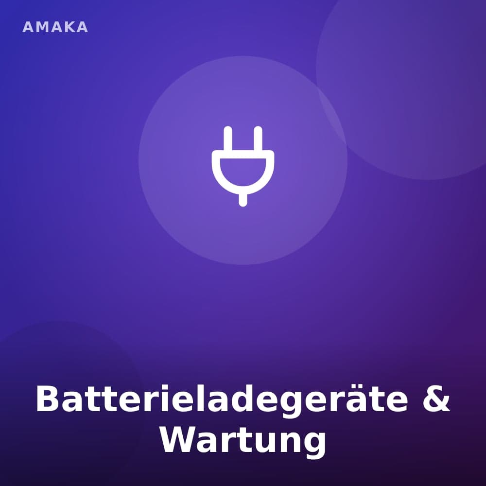 Batterieladegeräte & Wartung