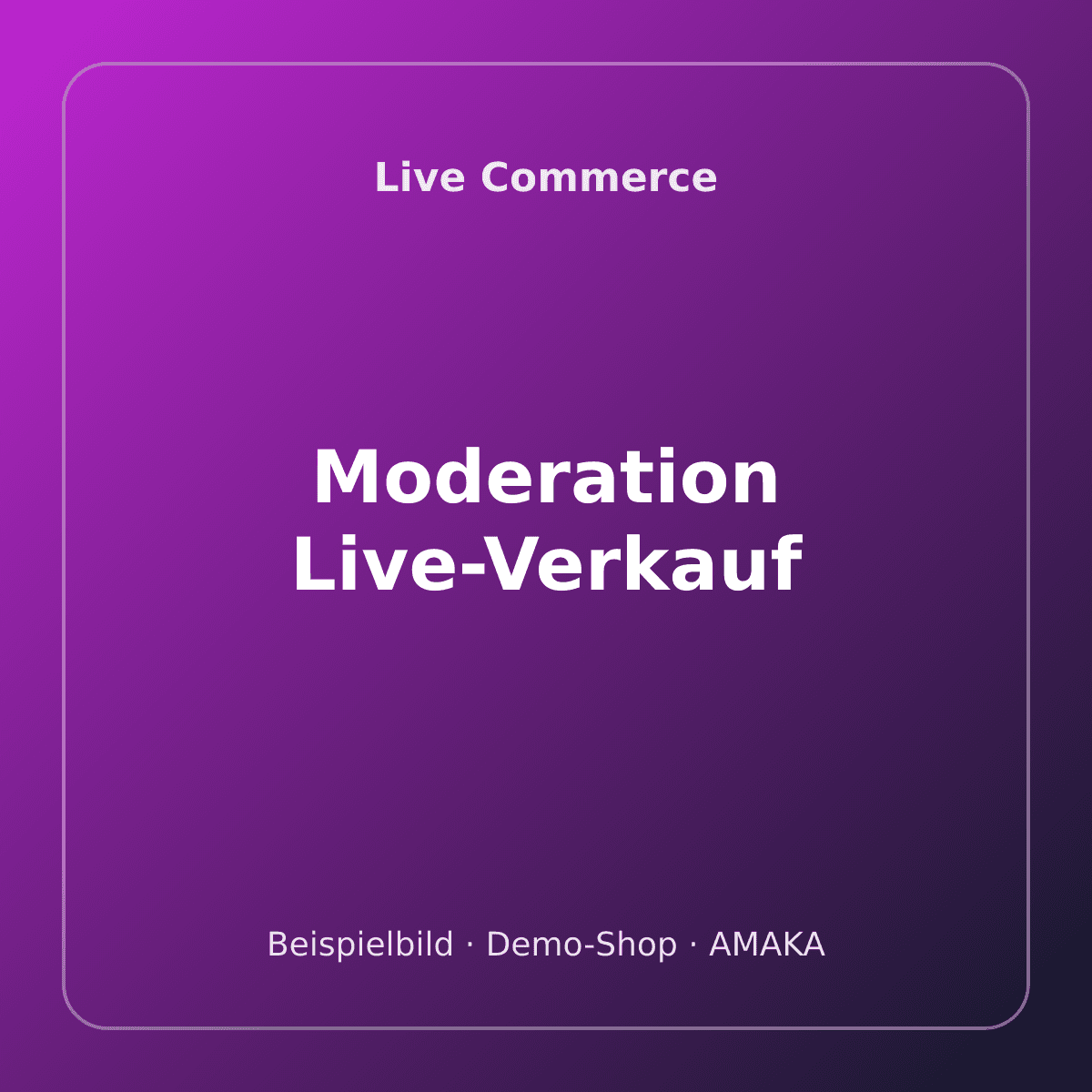 Moderation Live-Verkauf – Bild 1