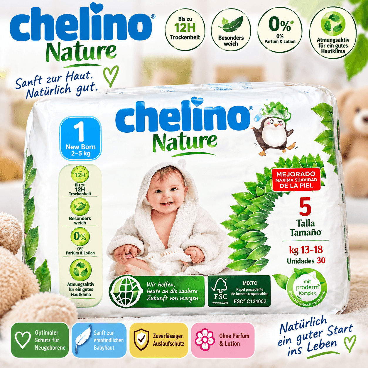 Chelino Nature Windeln