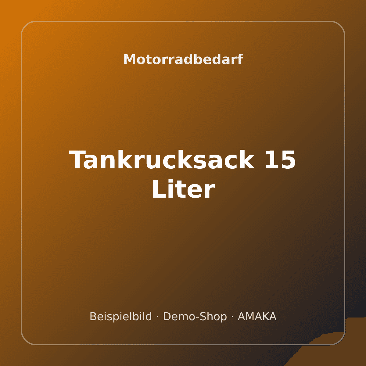 Tankrucksack 15 Liter – Bild 1