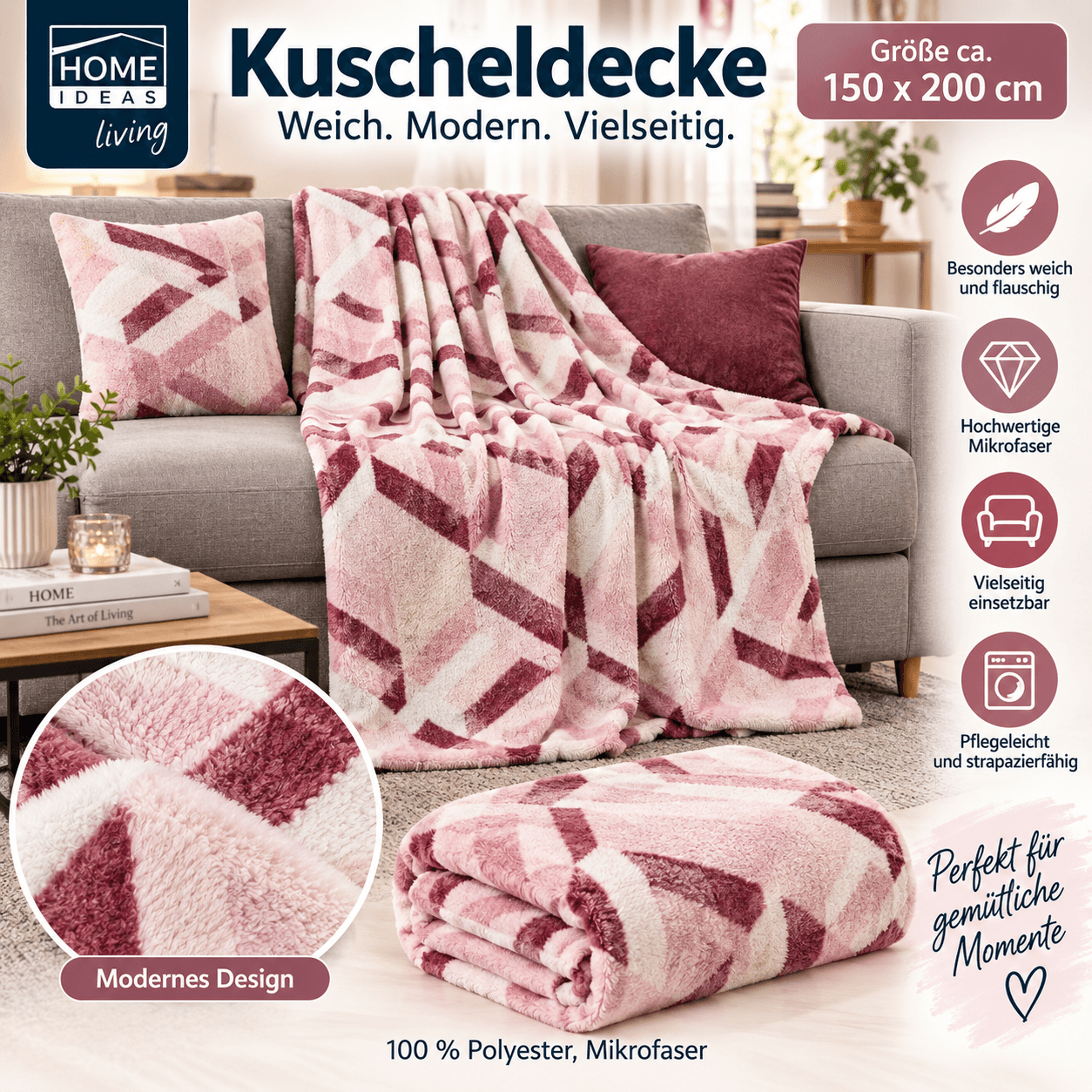 Home Ideas Living kuscheldecke