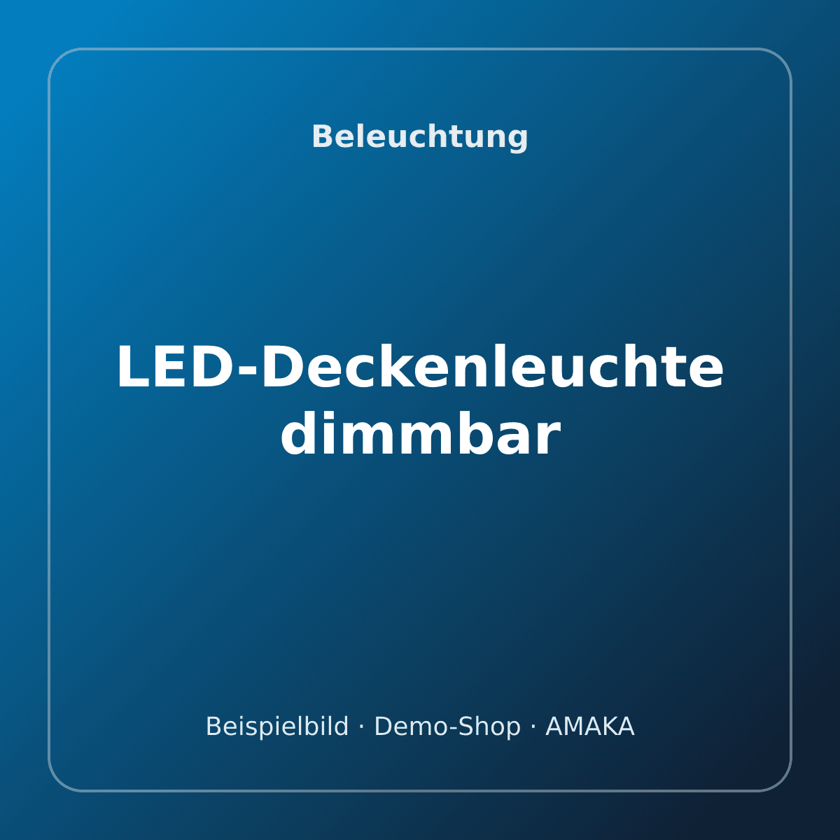 LED-Deckenleuchte dimmbar – Bild 1