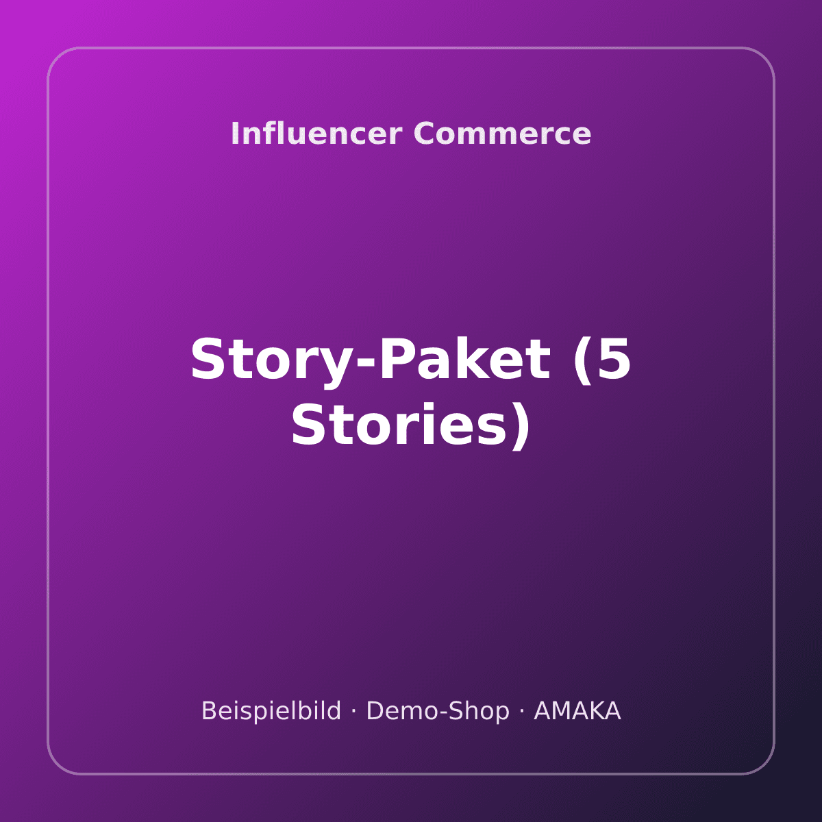 Story-Paket (5 Stories) – Bild 1
