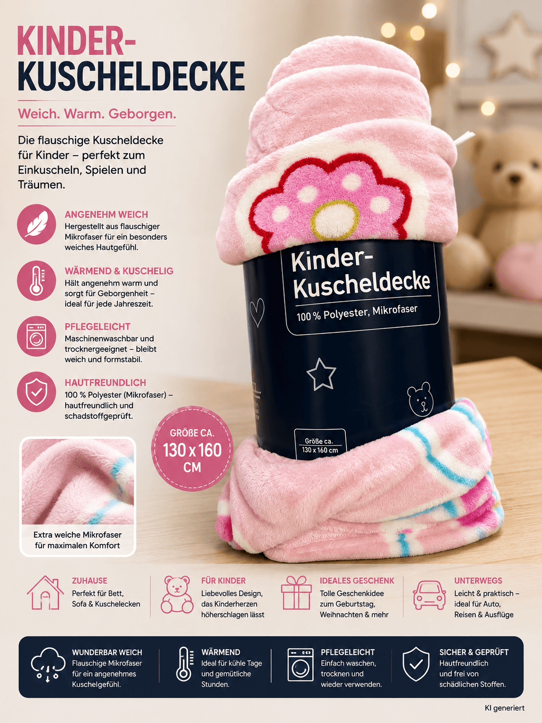 Kinderkuscheldecke