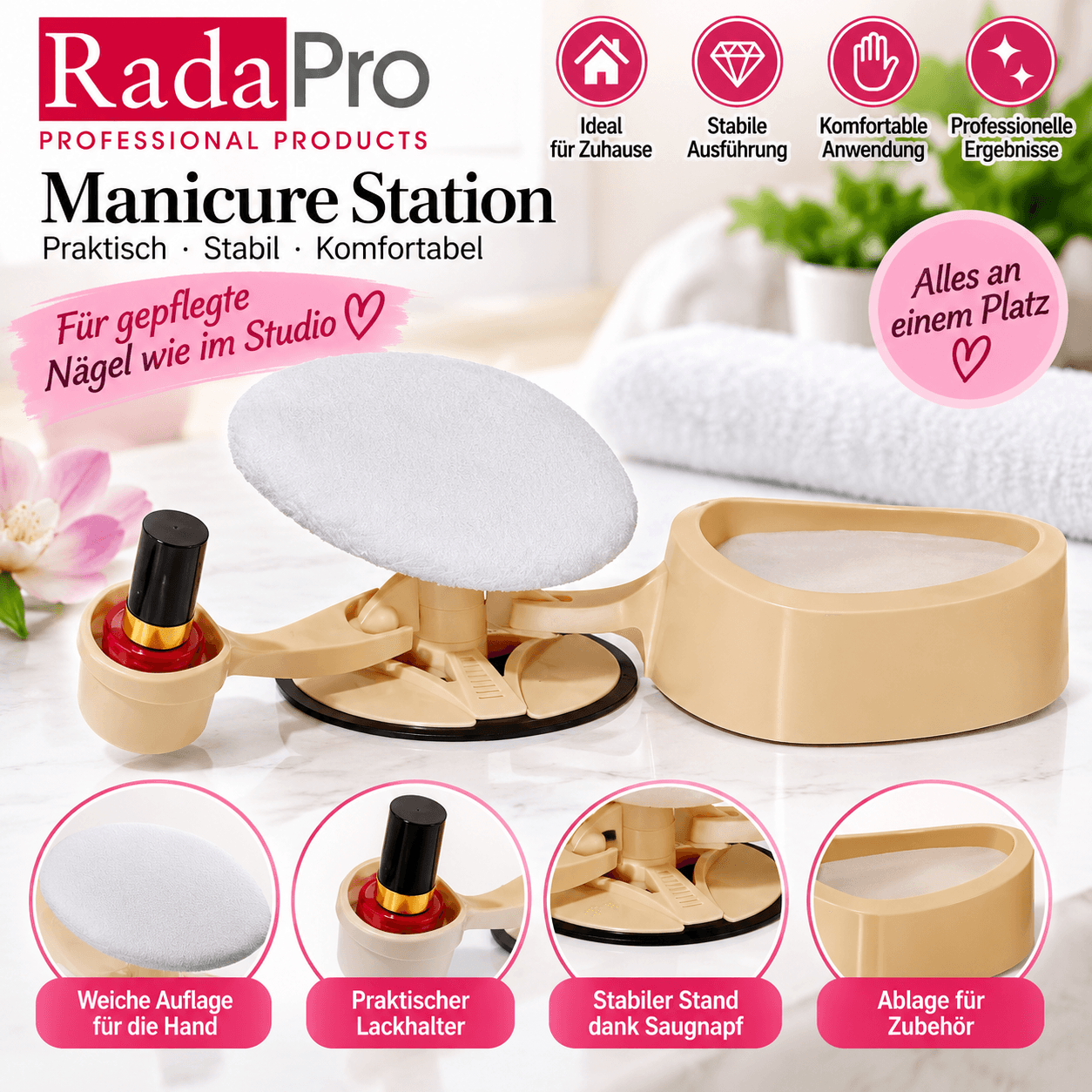 Rada Pro Manicure Station