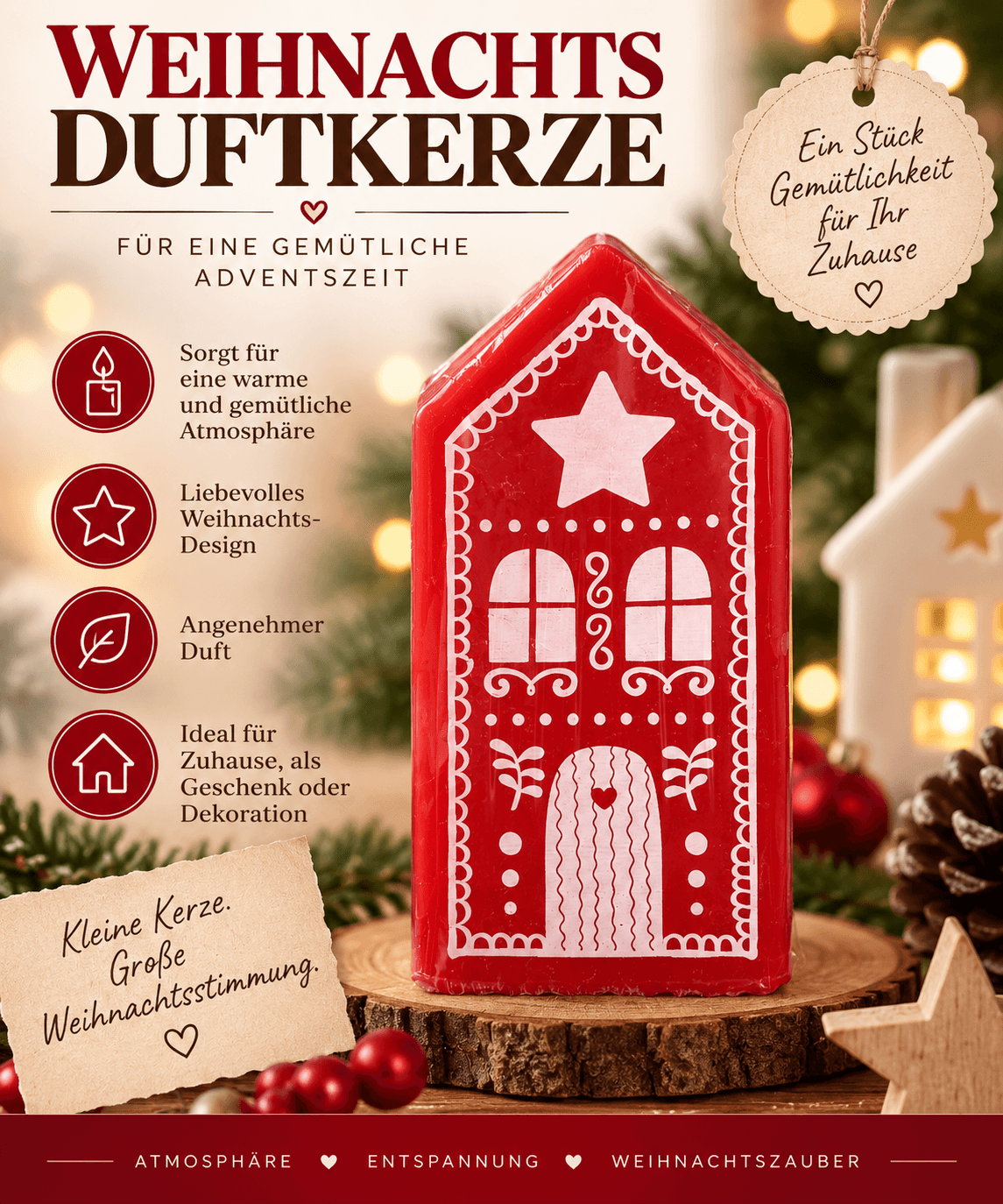 Weihnachts-DuftKerze