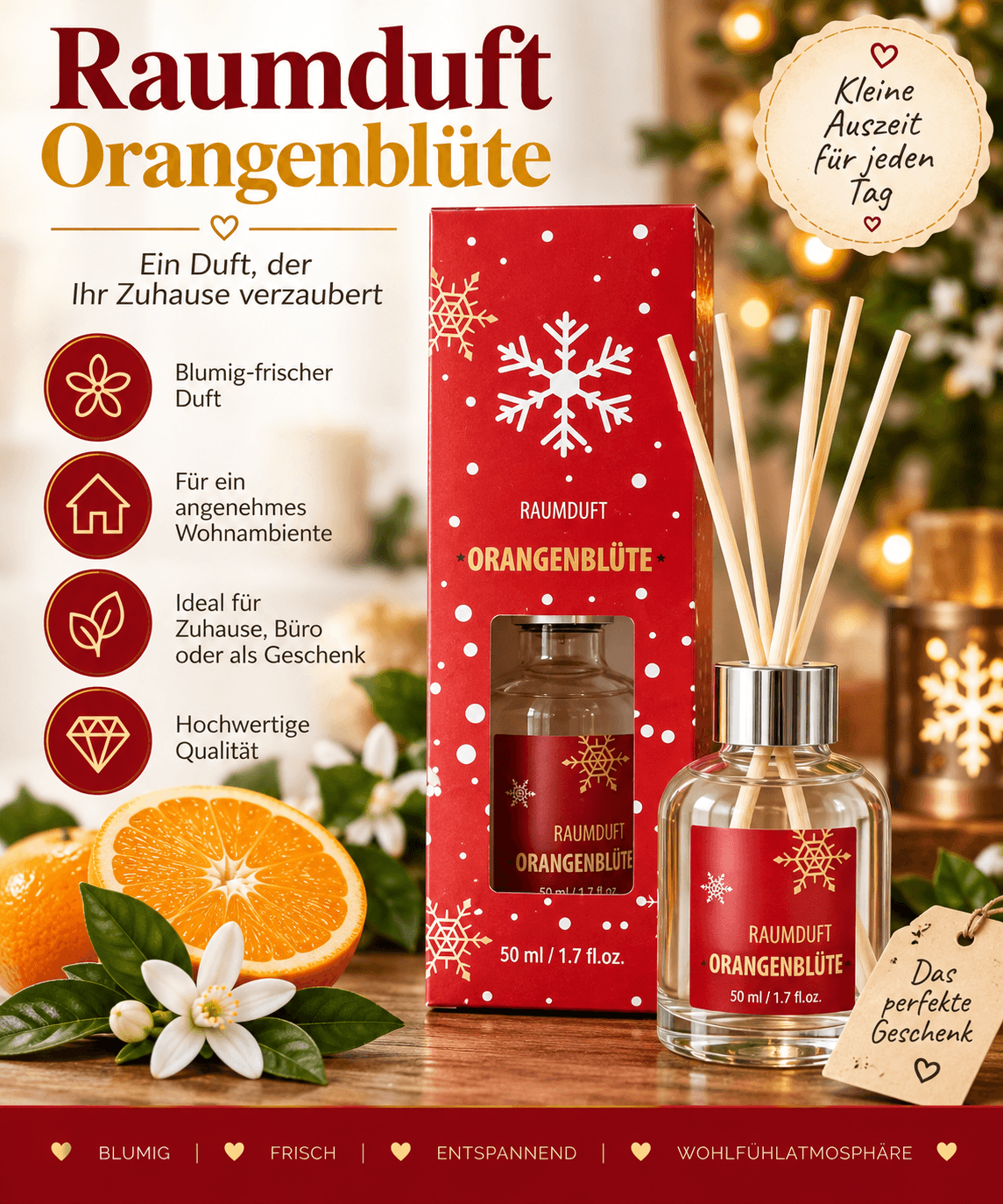 Raumduft Orangenblüte 50 ml