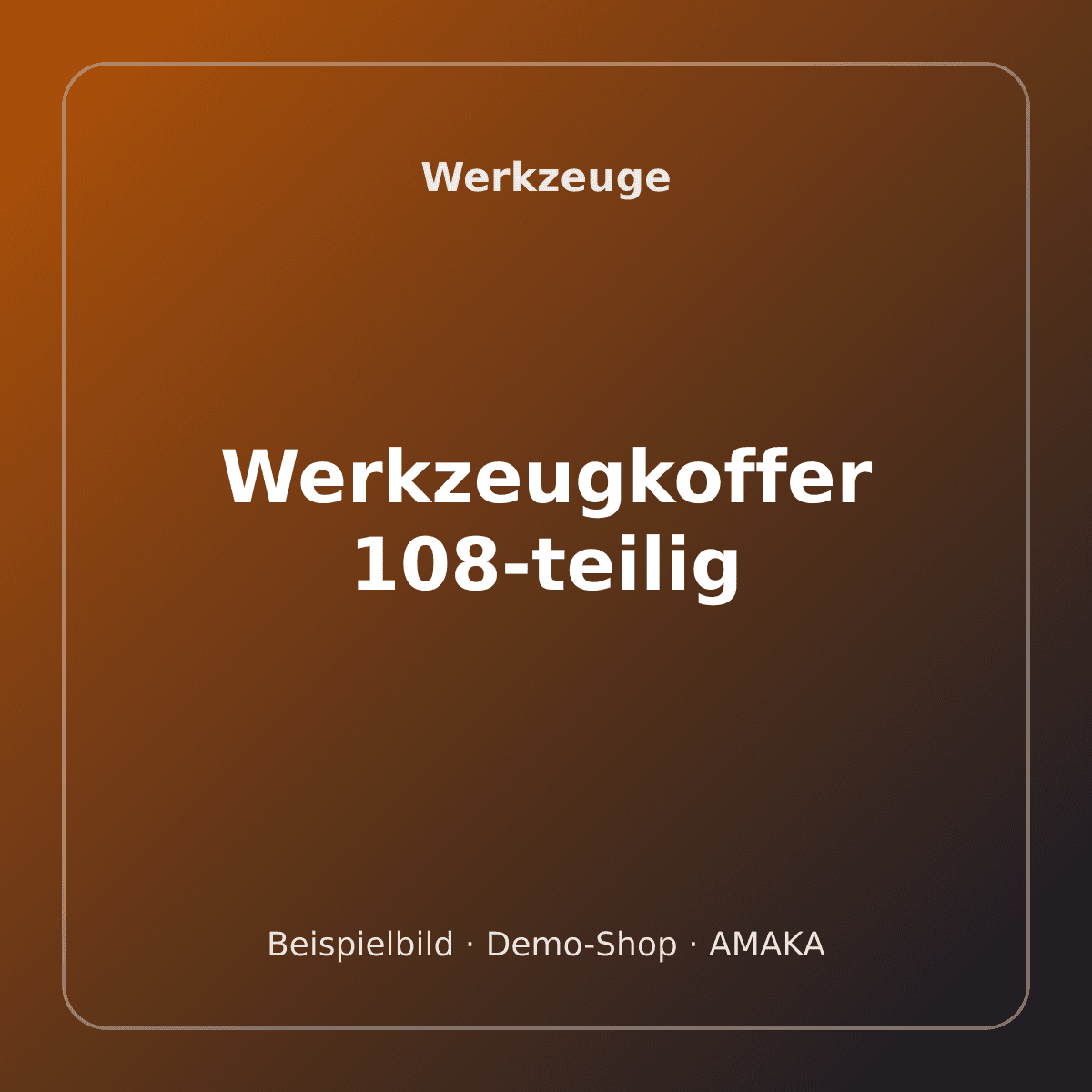 Werkzeugkoffer 108-teilig – Bild 1
