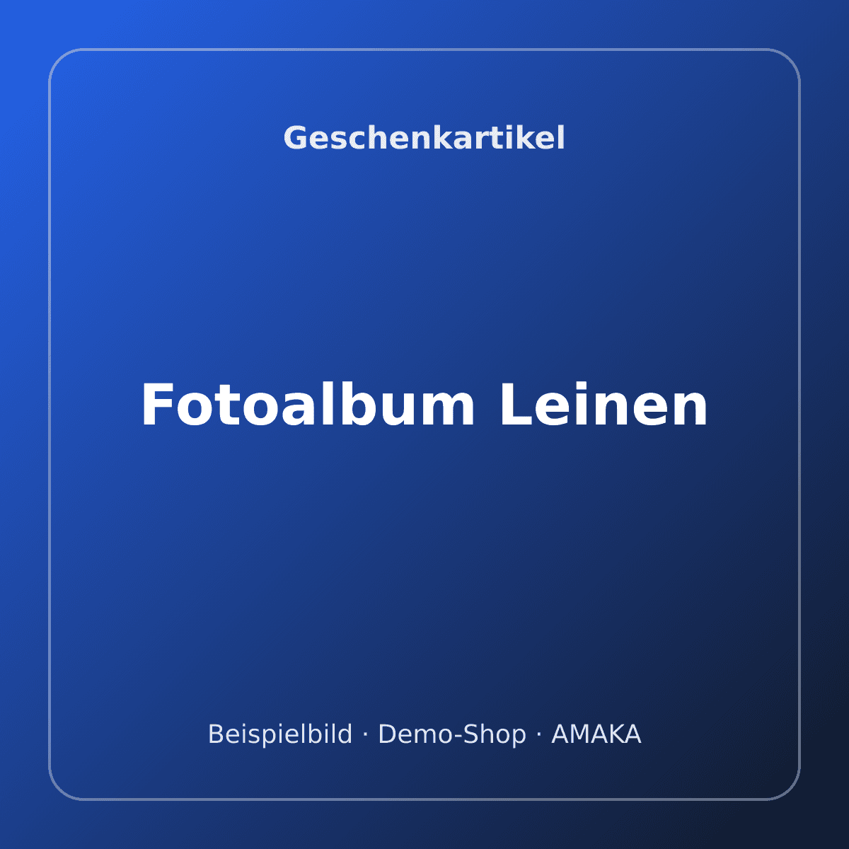 Fotoalbum Leinen – Bild 1