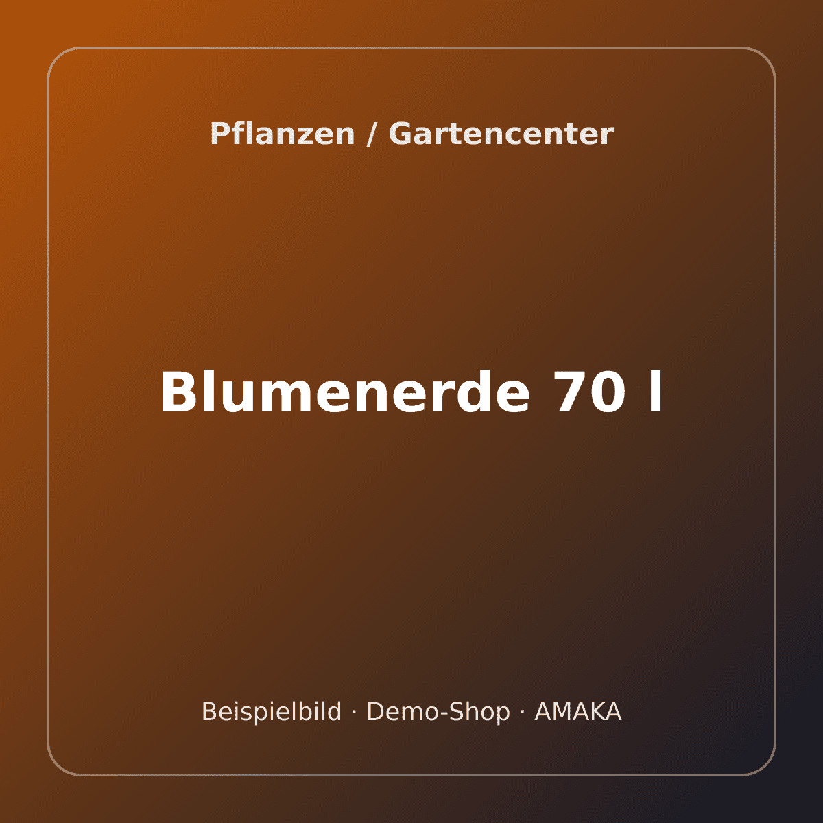 Blumenerde 70 l – Bild 1