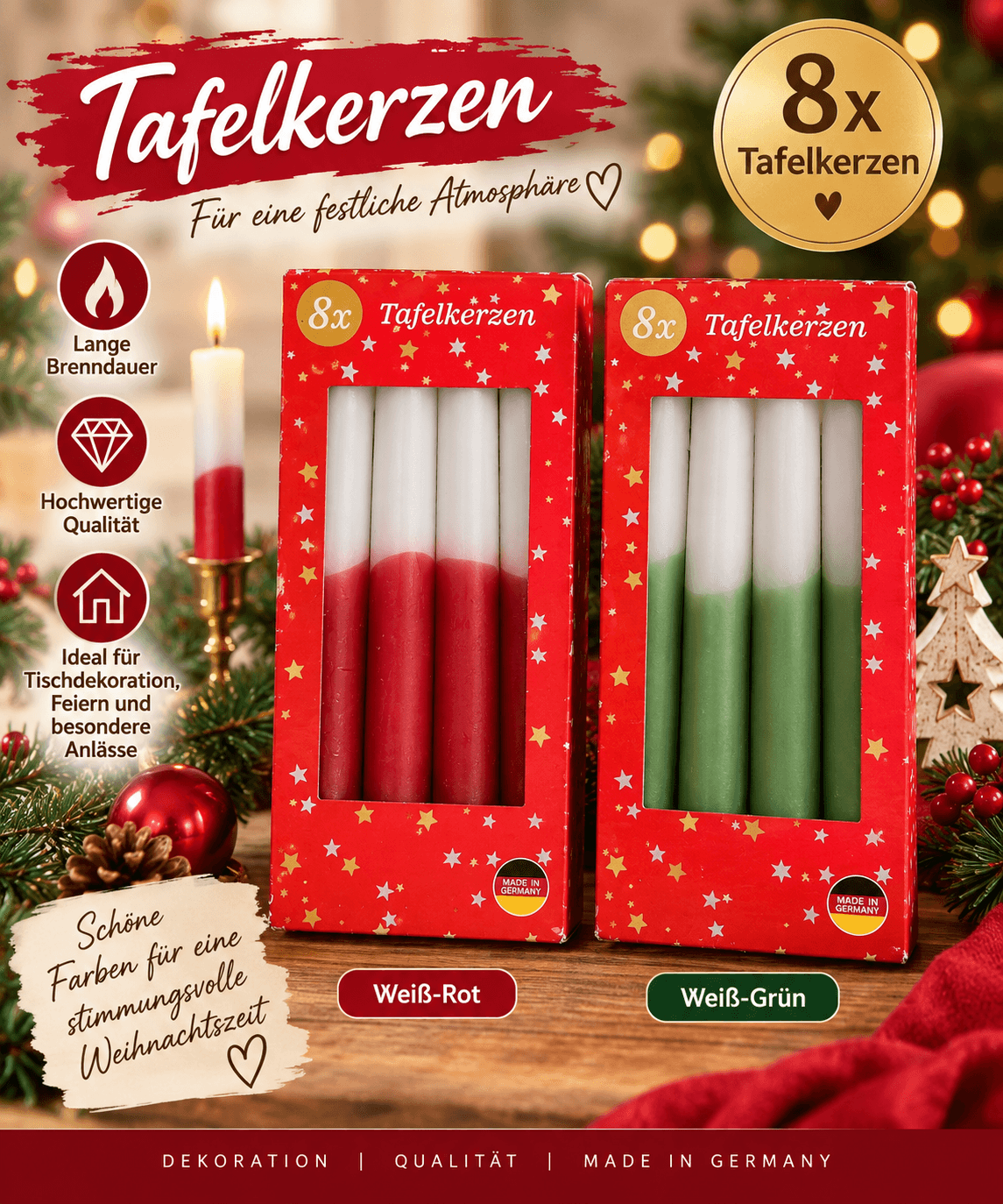 Tafelkerzen – Bild 3