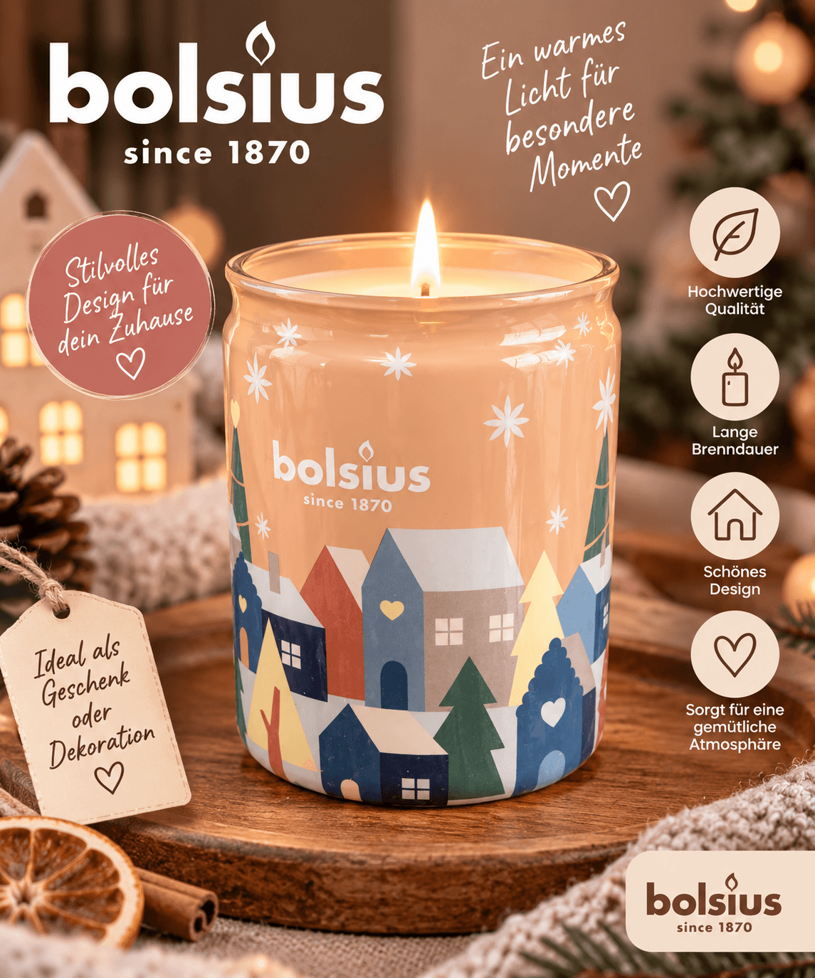 Bolsius Kerze