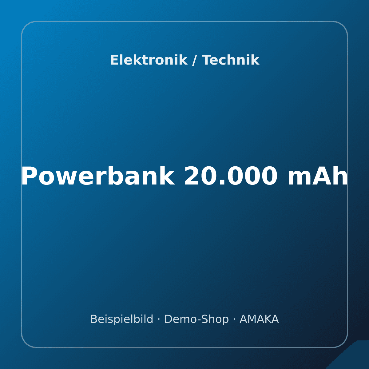 Powerbank 20.000 mAh – Bild 1