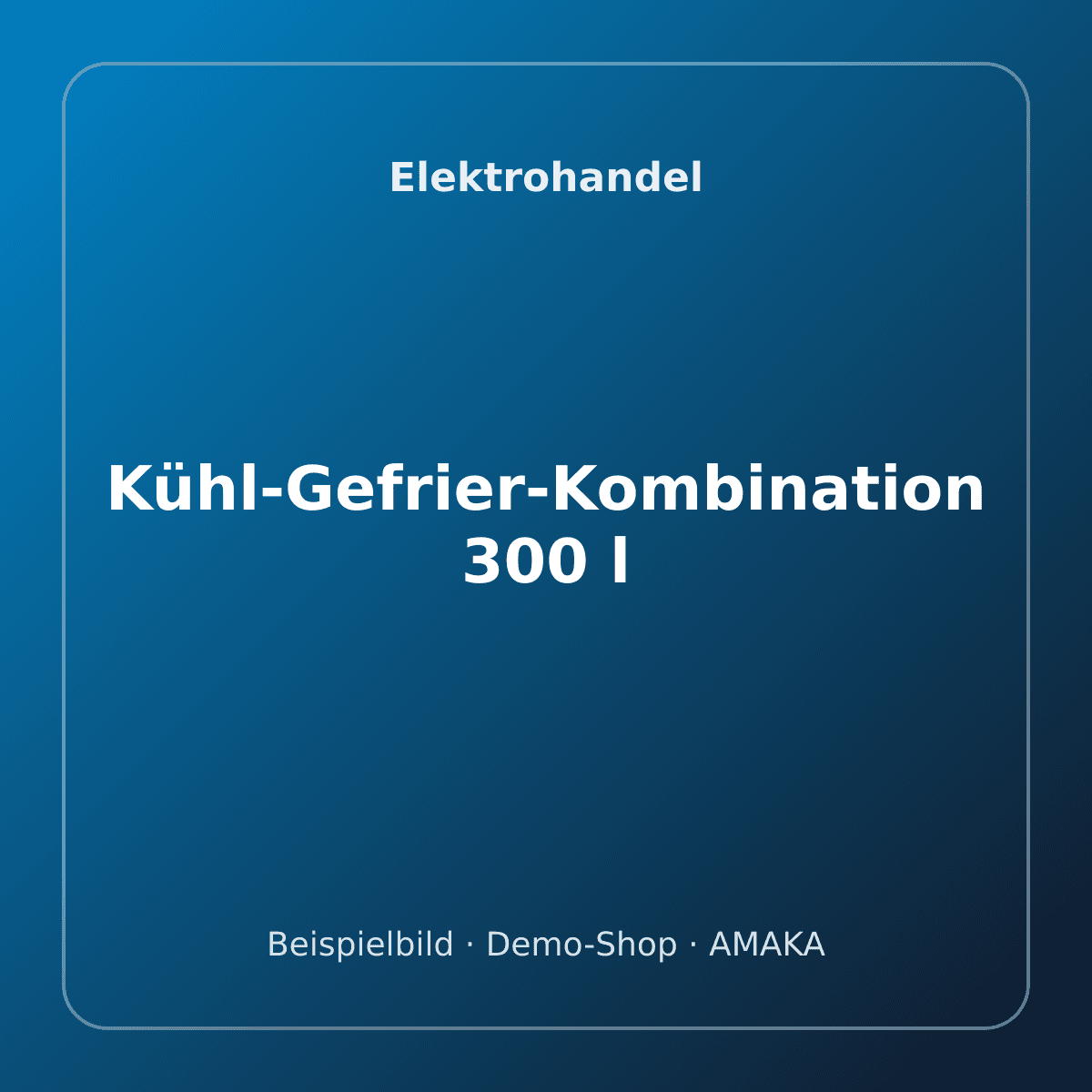 Kühl-Gefrier-Kombination 300 l – Bild 1
