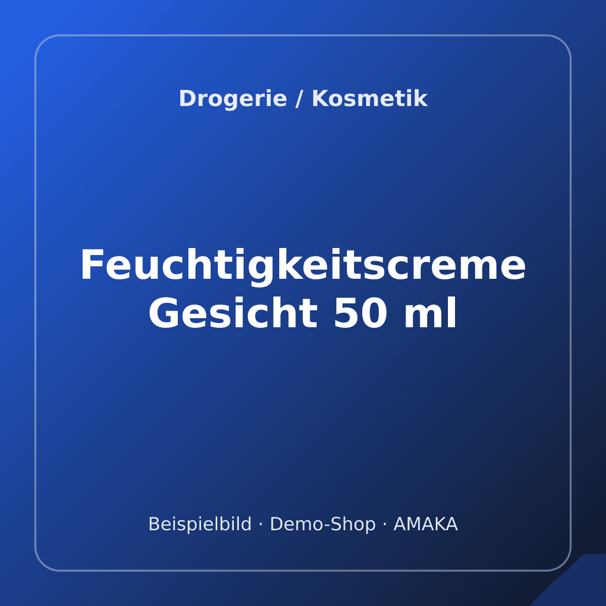 Feuchtigkeitscreme Gesicht 50 ml – Bild 1