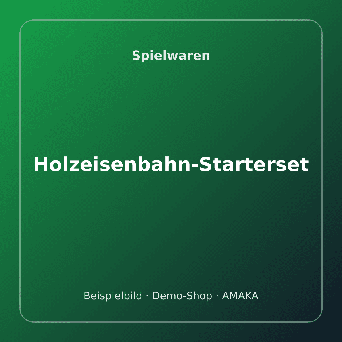 Holzeisenbahn-Starterset – Bild 1