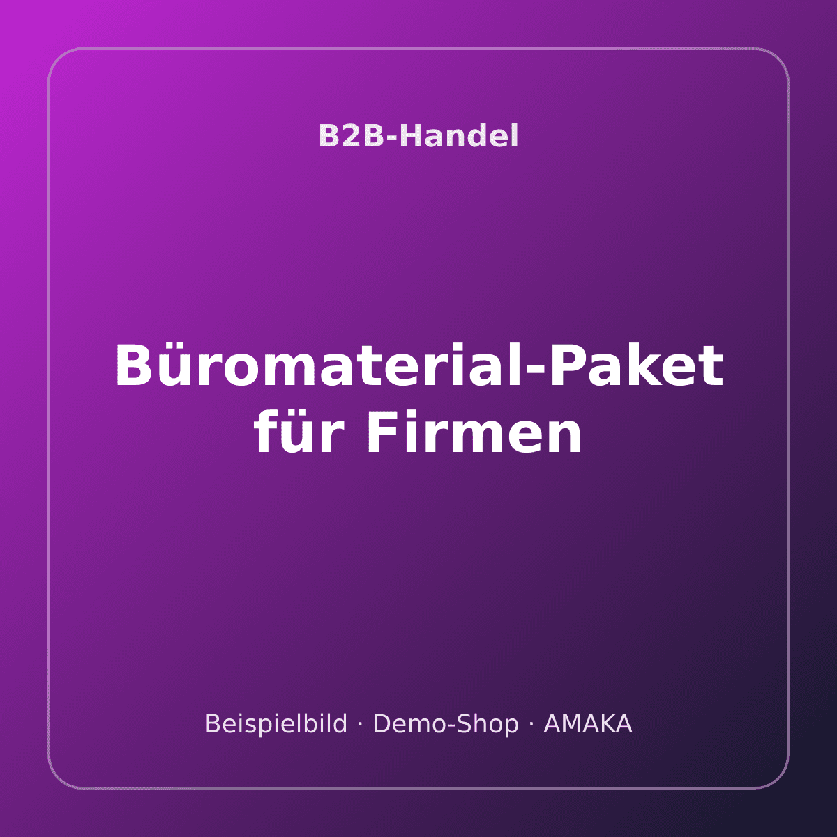 Büromaterial-Paket für Firmen – Bild 1