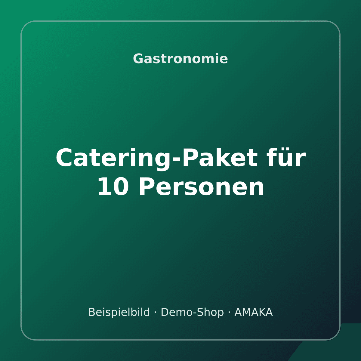 Catering-Paket für 10 Personen – Bild 1
