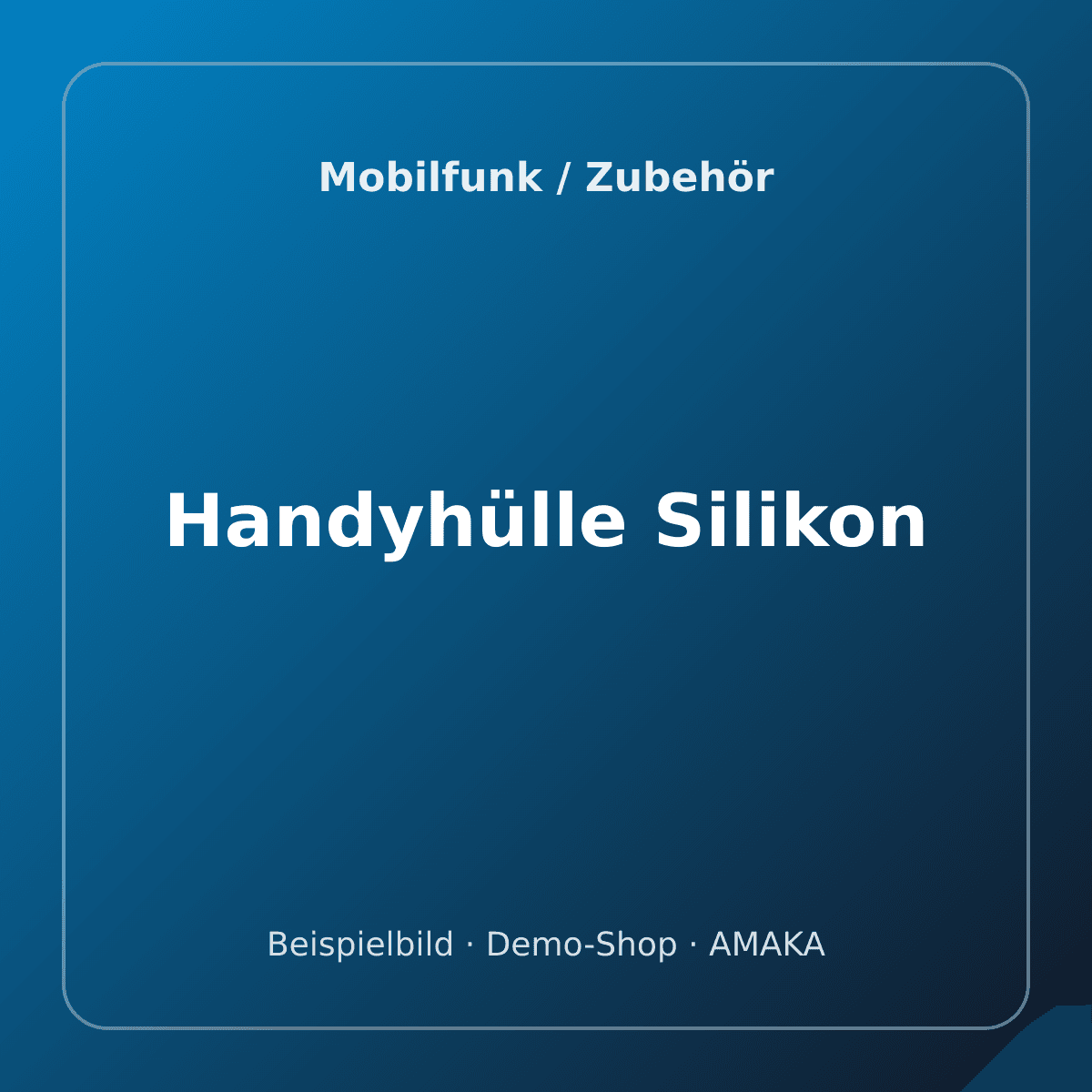 Handyhülle Silikon – Bild 1