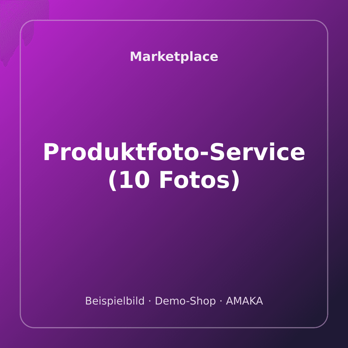 Produktfoto-Service (10 Fotos) – Bild 1