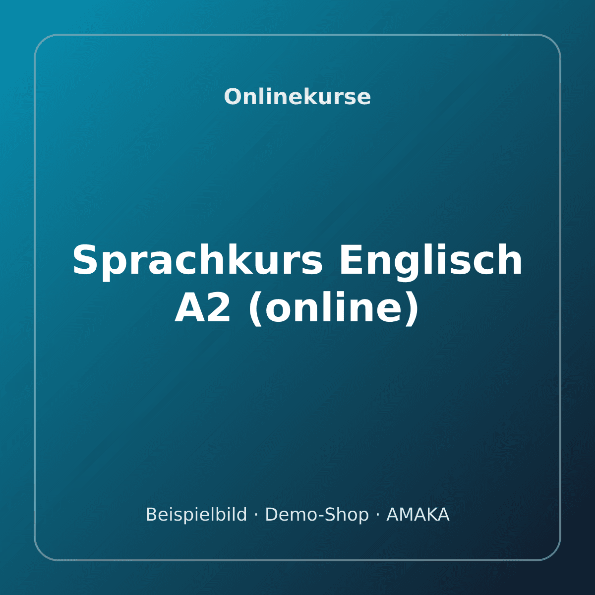 Sprachkurs Englisch A2 (online) – Bild 1